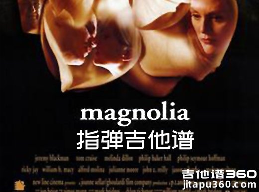 <b>Magnolia指弹吉他谱 《Magnolia》吉他独奏谱 六线谱</b>