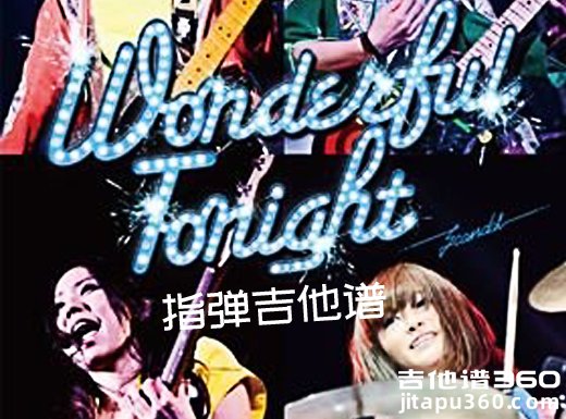 <b>wonderfultonight指弹吉他谱 《wonderful tonight》吉他独奏谱 六线谱</b>