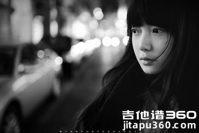 没有你的城市在哪里都一样吉他谱 小闯 G调弹唱谱 高清版