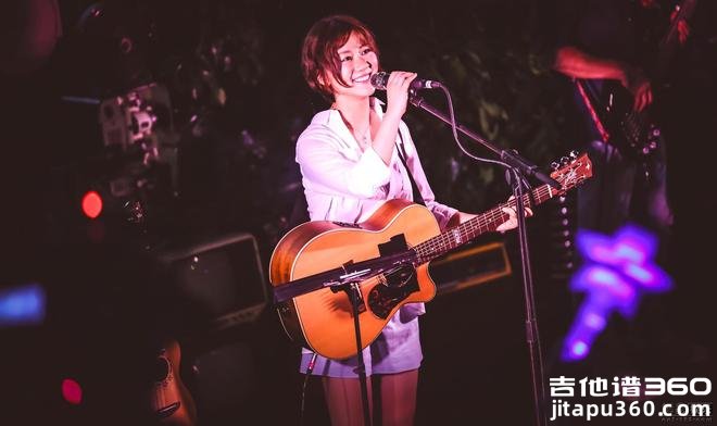 谢春花借我吉他谱 G调弹唱谱简单版 六线谱
