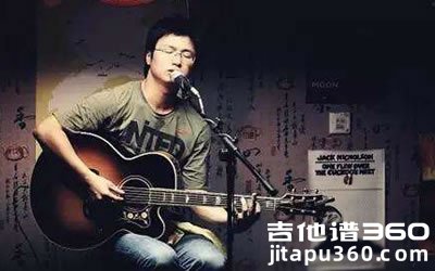 克兰河吉他谱 李志《克兰河》六线谱 弹唱谱