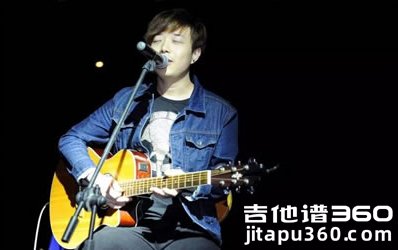 待你长发及腰时吉他谱 刘小天 C调弹唱谱