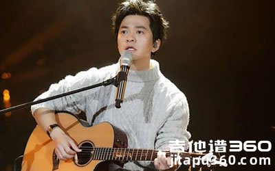 父亲写的散文诗吉他谱 李健 C调弹唱谱 六线谱完整版