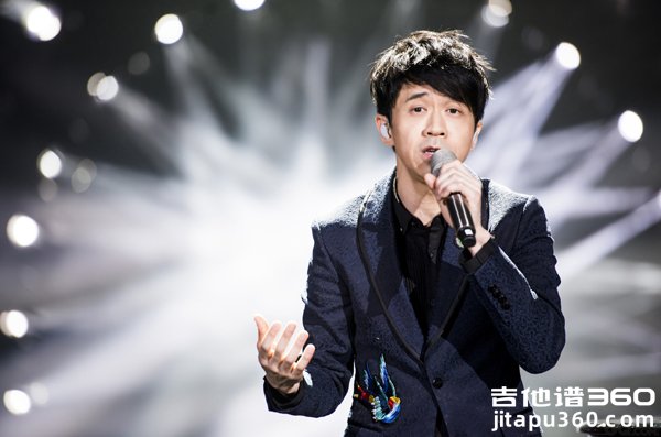 《我等你》吉他谱 光良刘若英 G调六线谱 弹唱谱高清版