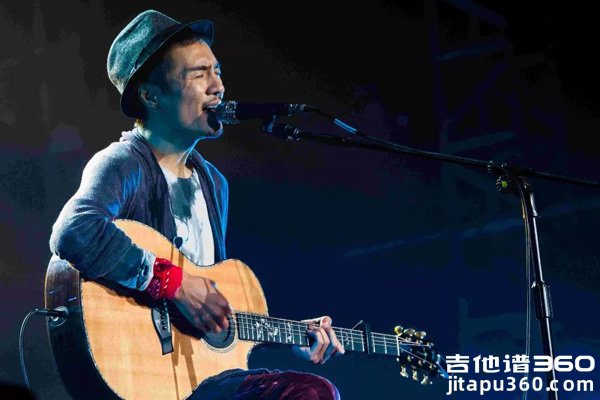 空帆船吉他谱 朴树 弹唱谱完整版 图片谱