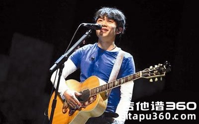 赵雷《夏天》吉他谱 A调指法 高清弹唱谱 夏天六线谱