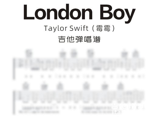 LondonBoy吉他谱