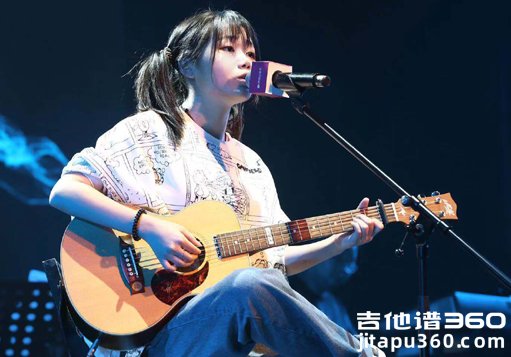最美不过是朝晖吉他谱 花粥 弹唱谱 图片谱