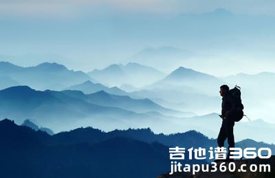 流浪吉他谱 陶辰宇卢焱 C调弹唱谱 图片谱高清版