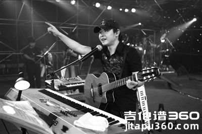 西海情歌吉他谱 刀郎 G调弹唱谱 六线谱